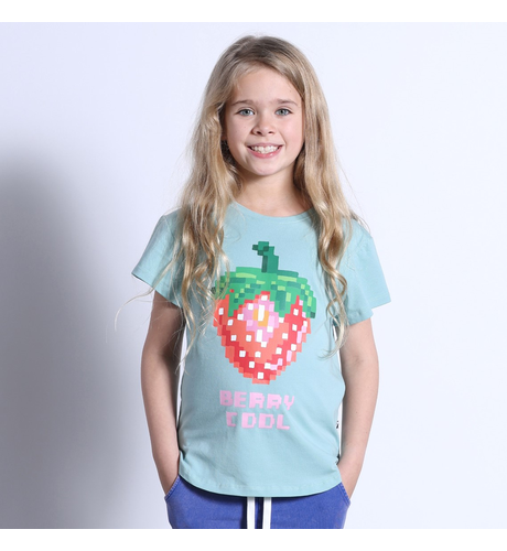 Minti Berry Cool Tee - Muted Green