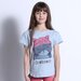 Minti Seaside Cat Tee - Cornflower