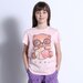 Minti Cool Beach Bear Tee - Pink Marle