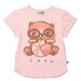 Minti Cool Beach Bear Tee - Pink Marle