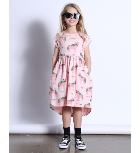 Minti Unicool Dress - Pink Marle