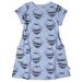 Minti Bee Love Dress - Blue Marle