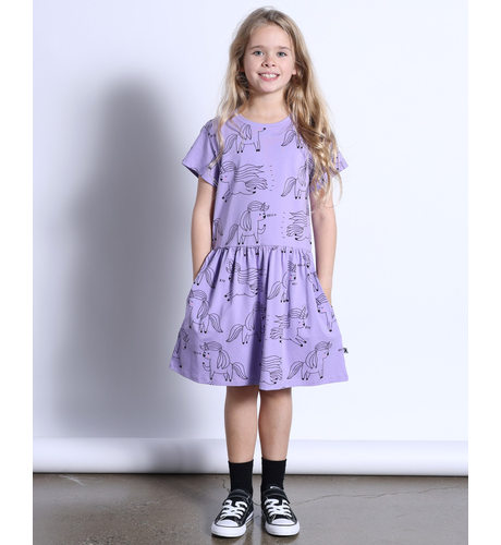 Minti Unicorn Party Dress - Purple