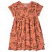 Minti Sleepy Sloths Dress - Apricot