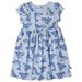 Minti Party Dolphins Dress - Light Blue Marle