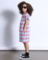 Minti Happy Face Tee Dress - Candy/Teal