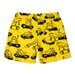 Minti Skate Frogs Boardies - Yellow