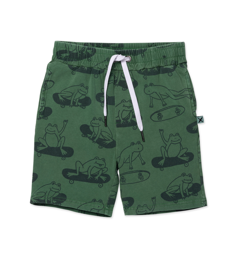 Minti Skate Frogs Short - Turf Wash