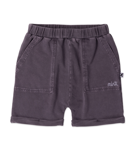 Minti Blasted Roller Short - Black Wash