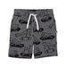 Minti Skate Frogs Short - Charcoal Marle