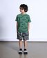 Minti Skate Frogs Short - Charcoal Marle