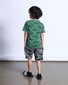 Minti Skate Frogs Short - Charcoal Marle