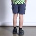 Minti Blasted Deluxe Cargo Short - Bright Blue Wash