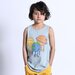 Minti Planet Skaters Singlet - Sage