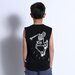 Minti Speedy Skeleton Sleeveless Tee - Black