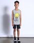 Minti Happy Skater Singlet - Grey Marle