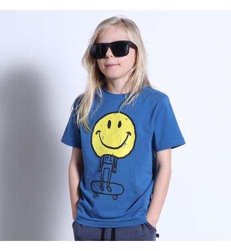 Minti Happy Skater Tee - Blue