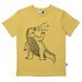 Minti Friendly Godzilla Tee - Yellow Marle