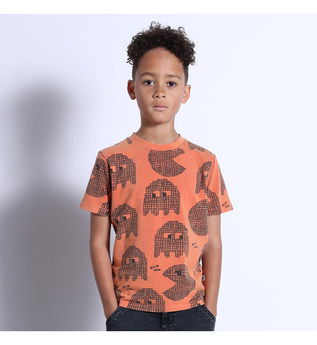 Minti Retro Tee - Orange Wash