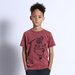 Minti Speedy Skeleton Tee - Burnt Red Wash