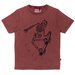 Minti Speedy Skeleton Tee - Burnt Red Wash