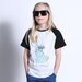 Minti Icecream For All Tee - White Marle/Black