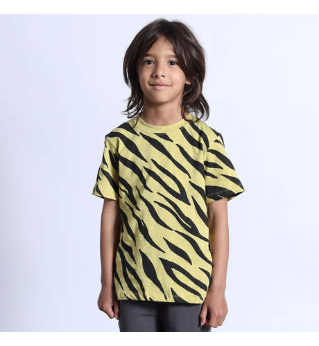 Minti Wild Tee - Mustard Marle