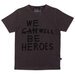 Minti Heroes Tee - Black Wash