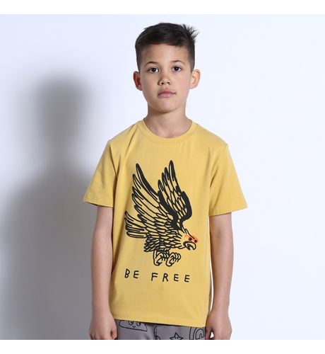 Minti Be Free Tee - Dull Yellow