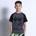 Minti Hello Leopard Bye Bear Tee - Dark Grey/Black