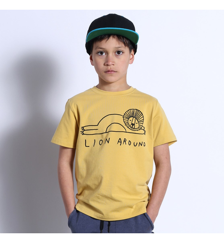 Minti Lion Around Tee - Dull Yellow