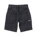 Minti Soft Feel Denim Short - Washed Black