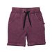 Minti Blasted Ace Short - Muted Purple Wash