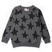 Minti Happy Stars Crew - Charcoal Marle