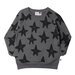 Minti Happy Stars Crew - Charcoal Marle