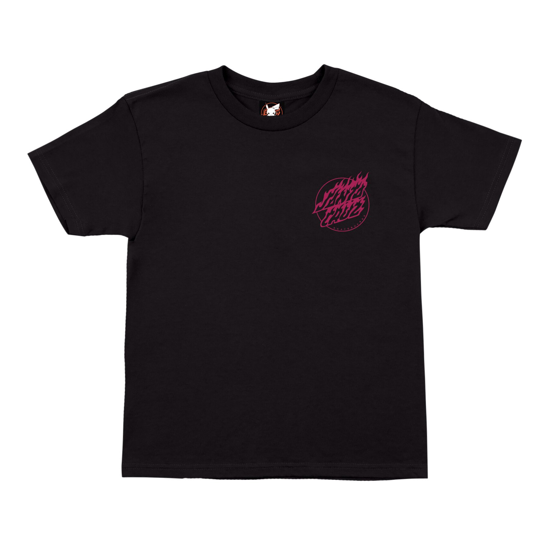 Santa Cruz Pokemon Fire Type 1 Tee Black CLOTHING BOY Boys S S Tees Singlets Kids Clothing NZ Shop Online Kid Republic S23 24 Santa Cruz D3 SUM23