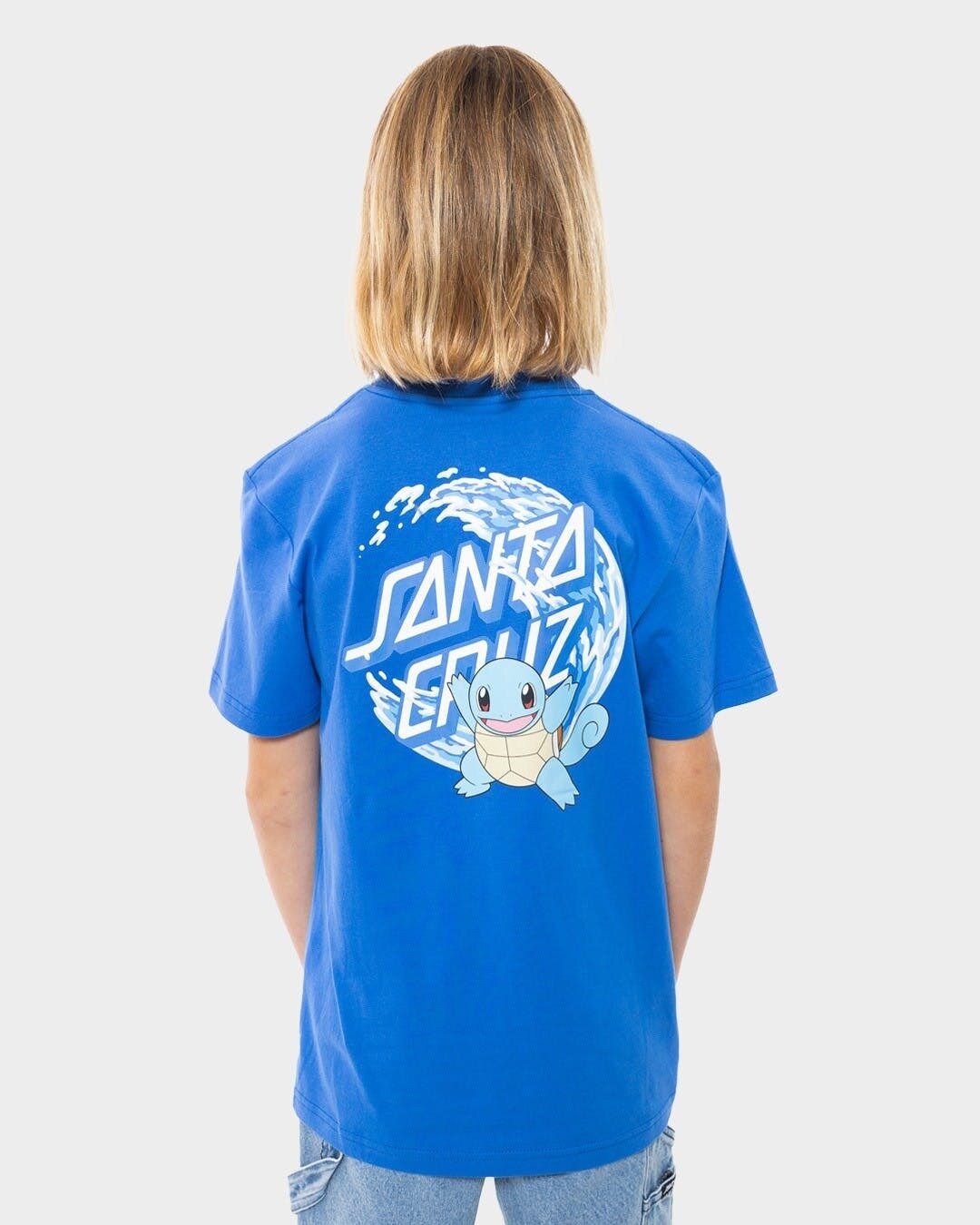 Santa Cruz Pokemon Water Type 1 Tee Royal CLOTHING BOY Boys S