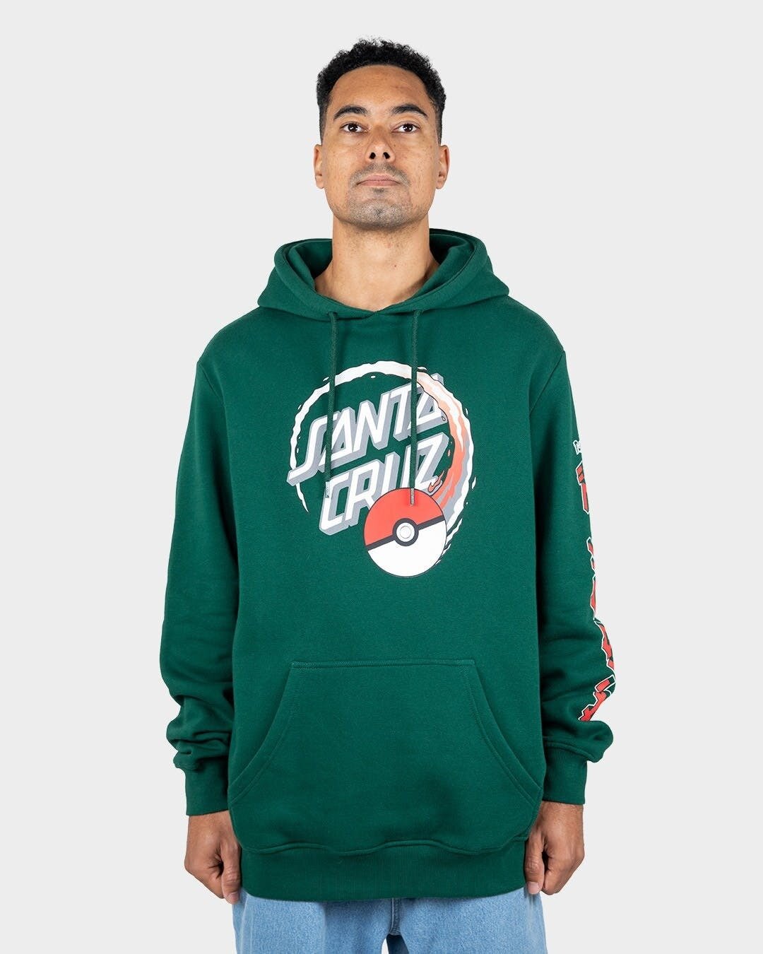 Green santa cruz hoodie store