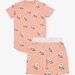 The Girl Club Peach Daisy Skater Summer PJs