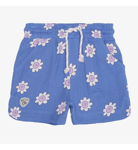 The Girl Club Blue Daisy On Repeat Shorts