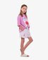 The Girl Club Pink Stripe Cotton Shorts