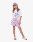 The Girl Club White Flower Power Tee