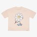 The Girl Club Cream Daisy Skater Tee