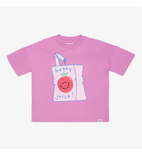 The Girl Club Happy Juice Violet Tee