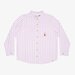 The Girl Club Pink Stripe Cotton Oversize Shirt