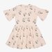 The Girl Club Cream Daisy Skater On Repeat Dress