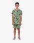 Band Of Boys Smile Guys Summer PJs - Pistachio