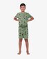 Band Of Boys Smile Guys Summer PJs - Pistachio