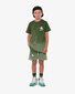 Band Of Boys Ride Or Die Green Dip-Dye Shorts