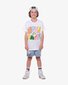 Band Of Boys Stay Happy White Tee